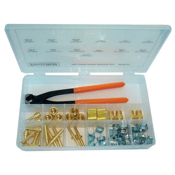 Powerweld Hose Repair Kit, 1/4" and 3/16" PW-82 - main